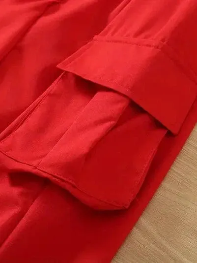 Black Corduroy Jumpsuit