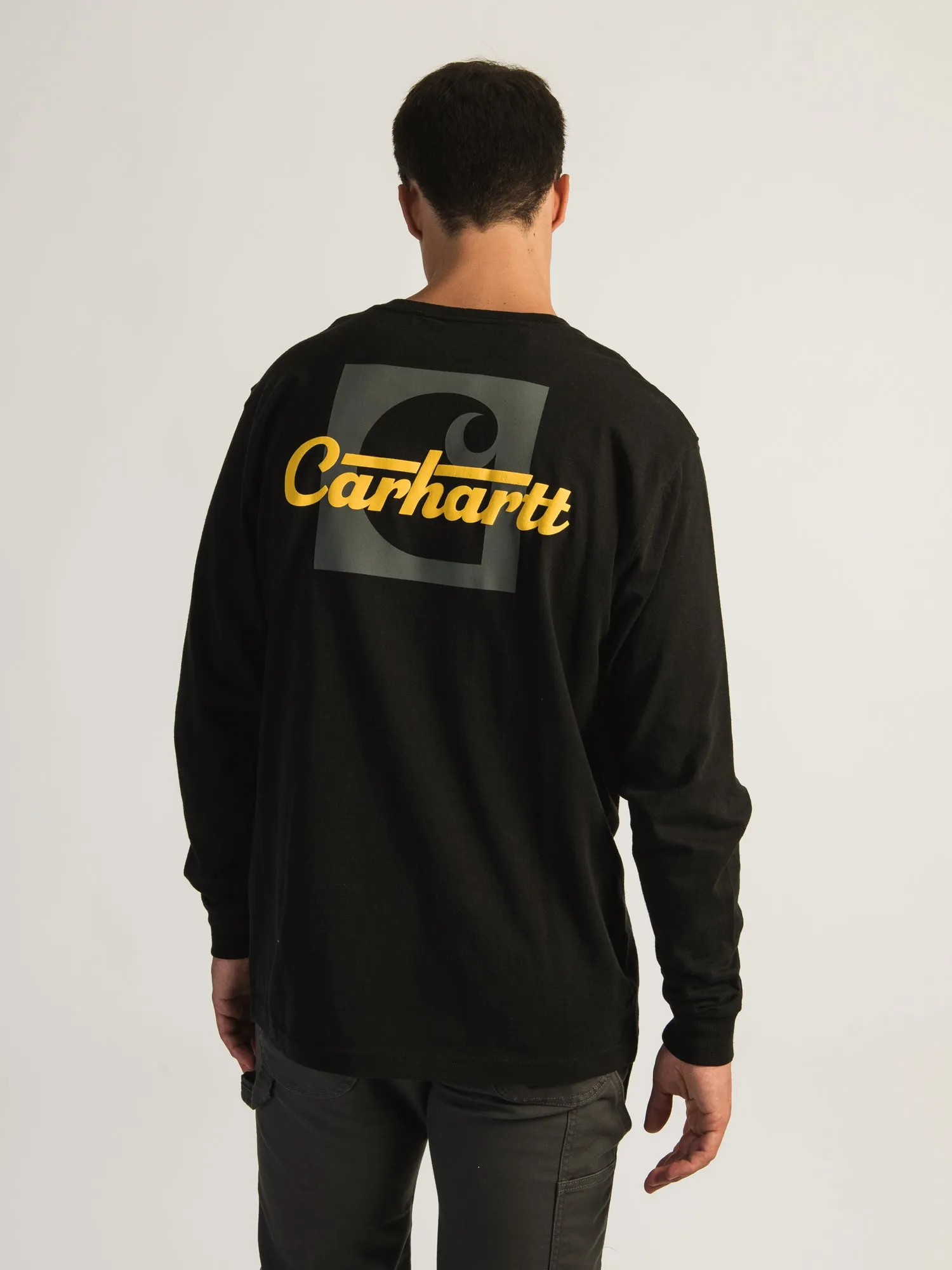 CARHARTT TK6040 LOOSE FIT HW LONG SLEEVE SCRIPT