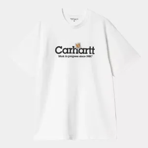 Carhartt WIP - Label Script T-Shirt - White
