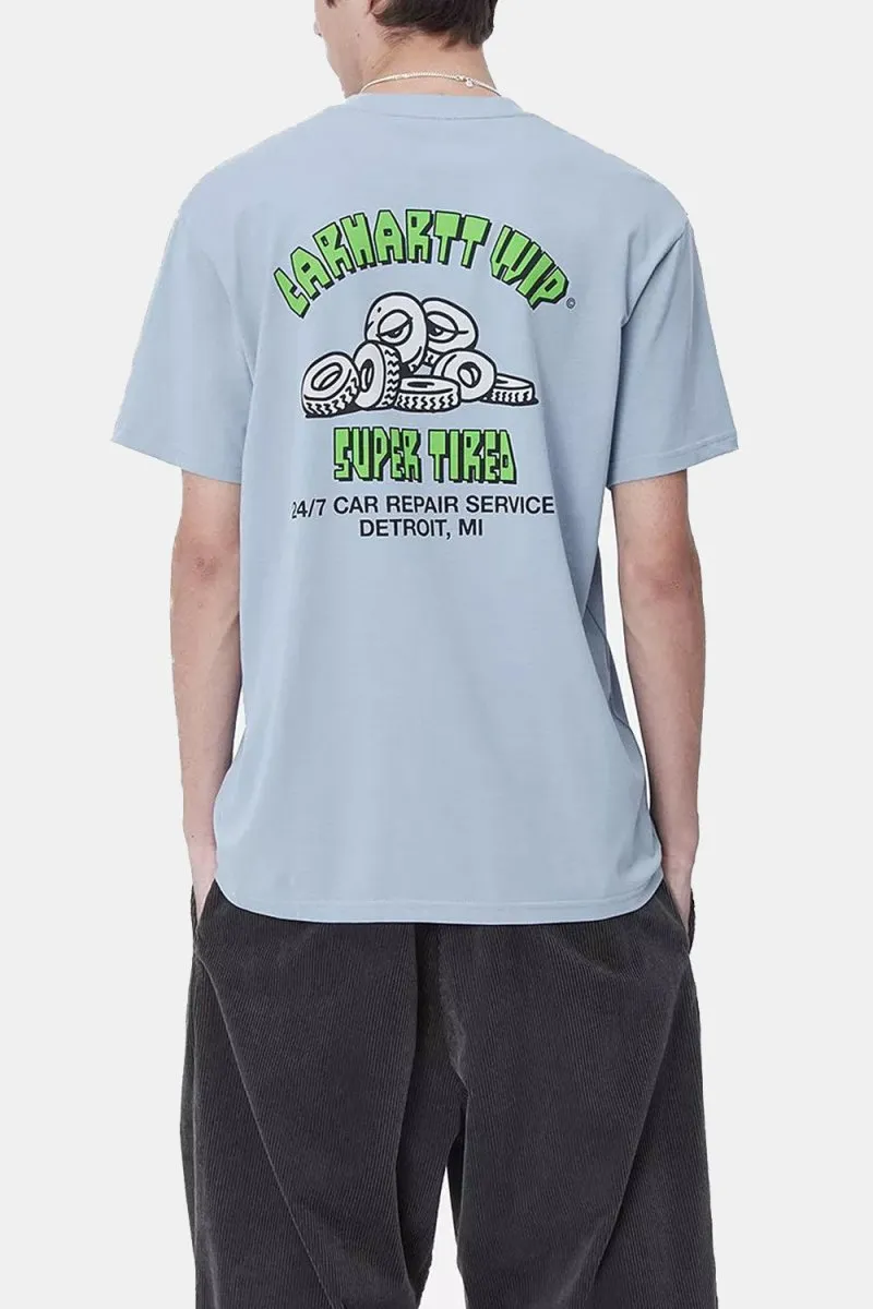 Carhartt WIP Short Sleeve Super Tired T-Shirt (Dusty Ice)