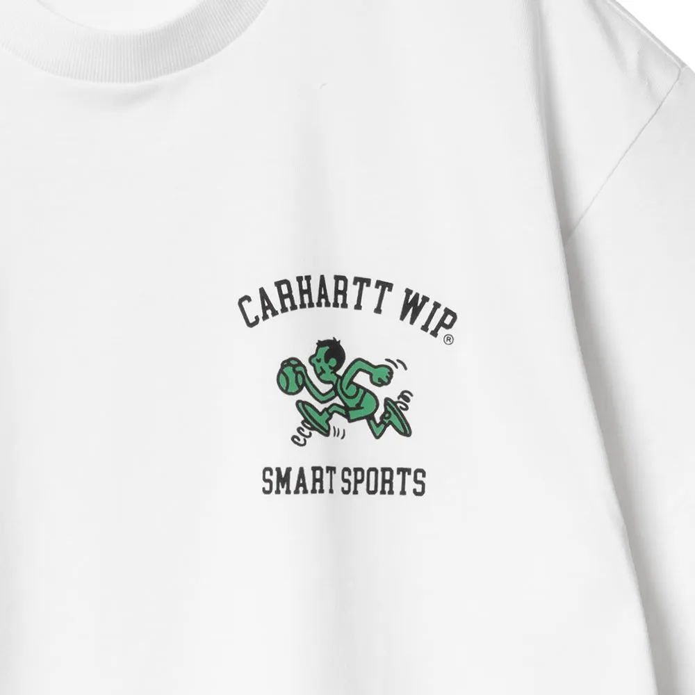 CARHARTT WIP S/S SMART SPORTS T-SHIRT // WHITE