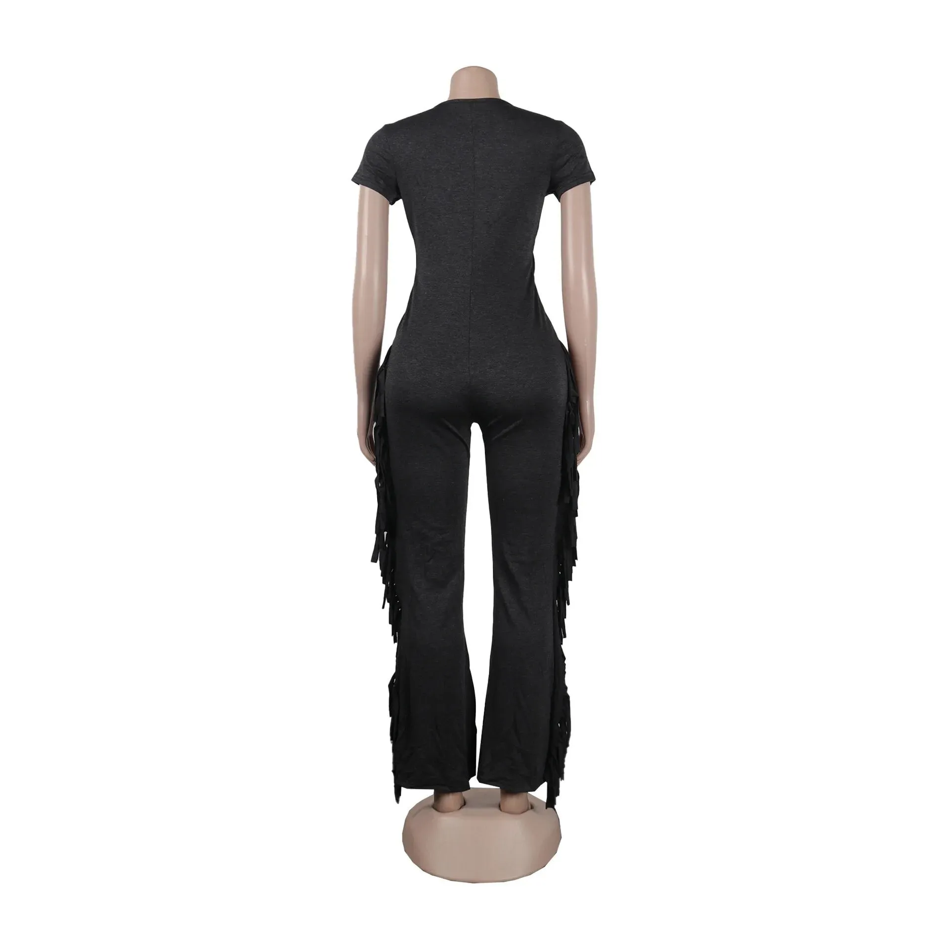 Caught In The Fringe Jumpsuit