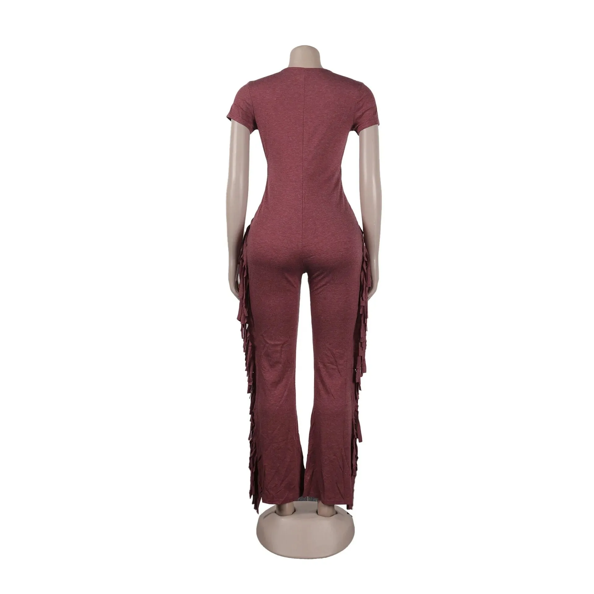 Caught In The Fringe Jumpsuit