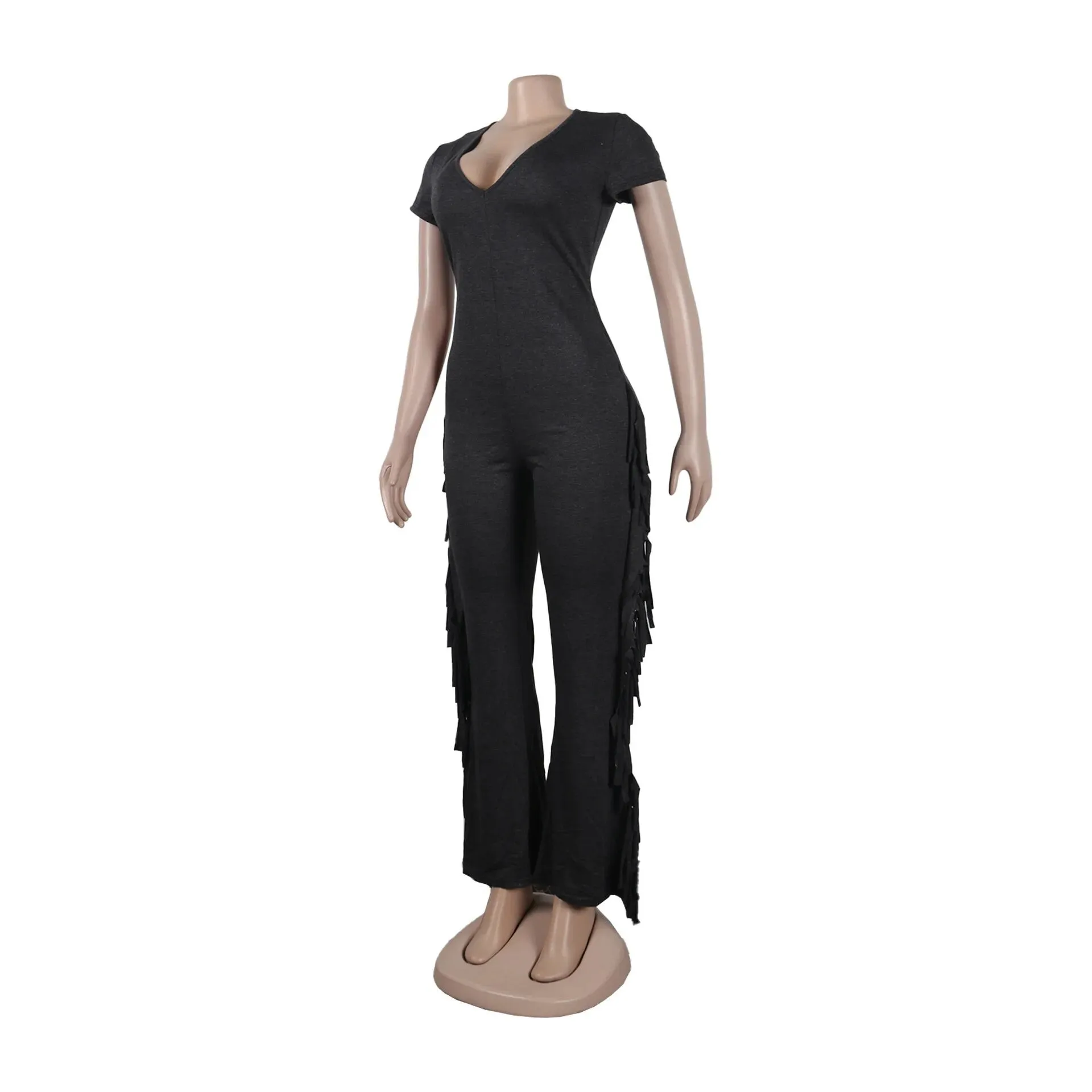 Caught In The Fringe Jumpsuit
