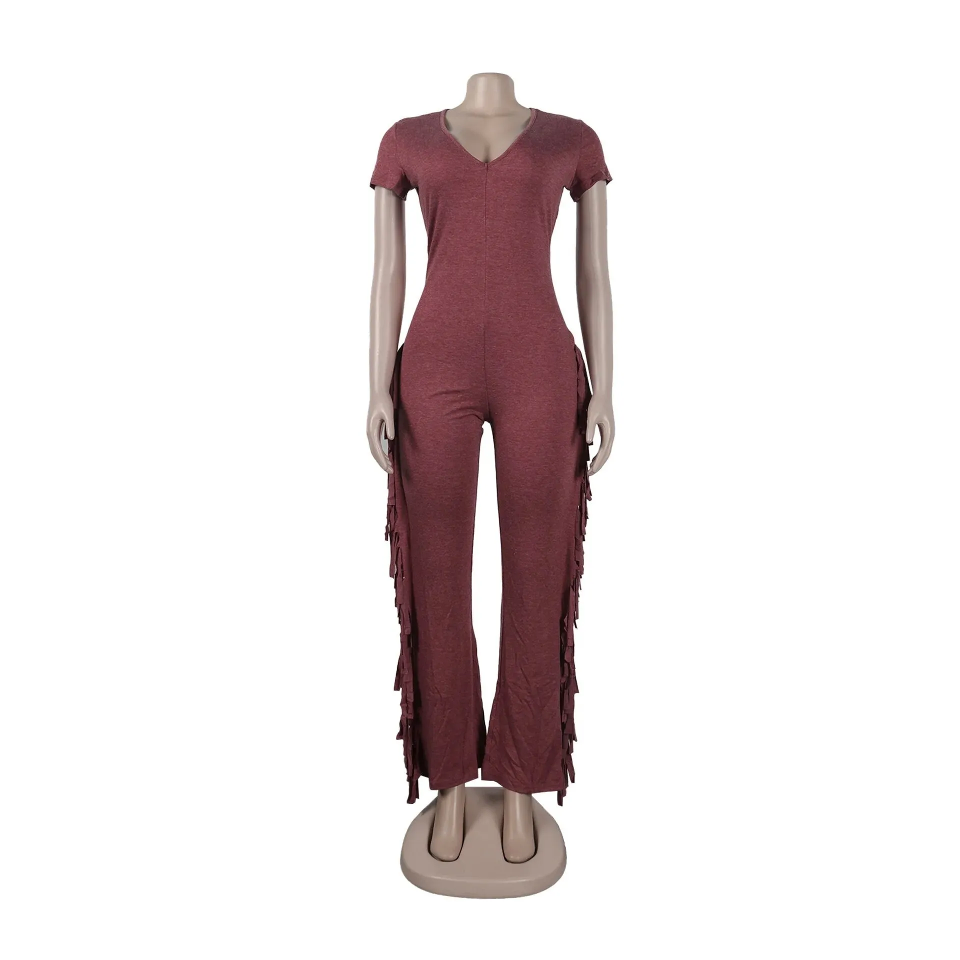 Caught In The Fringe Jumpsuit