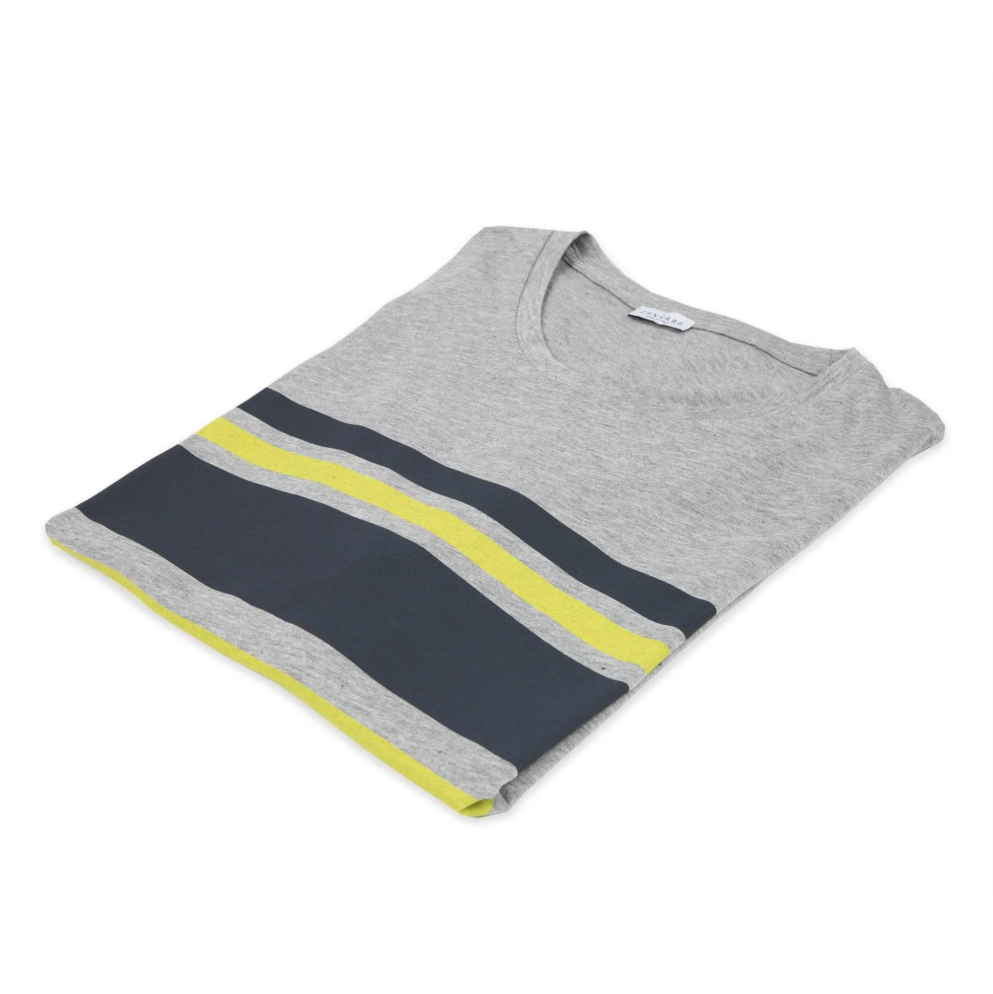 COTTON JERSEY T-SHIRT WITH BICOLOR PRINT