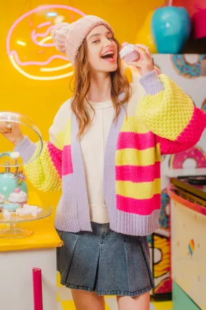 Dream Big Cardigan - Lavender