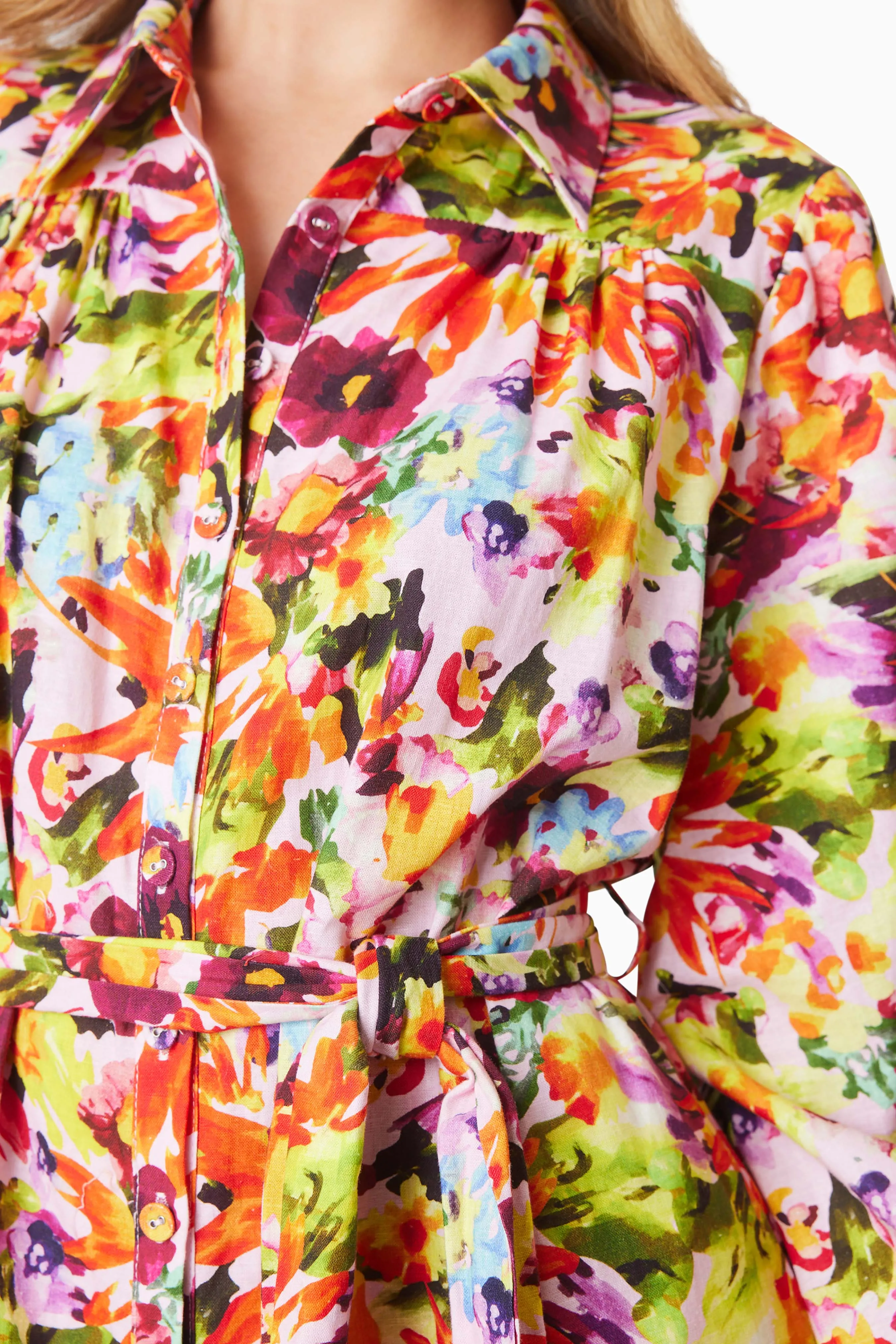 Elira Maxi Shirt Dress