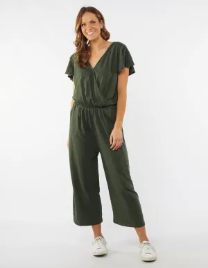 Elm Pia Jumpsuit - Khaki