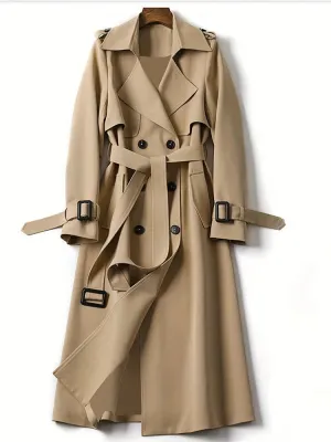 EMILIA | Double Breasted Trench Coat
