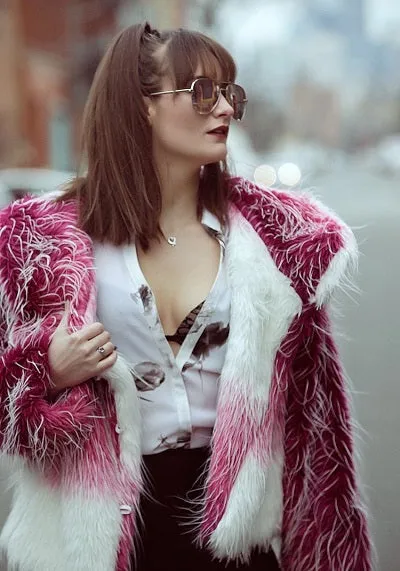 Faux Fur Coat