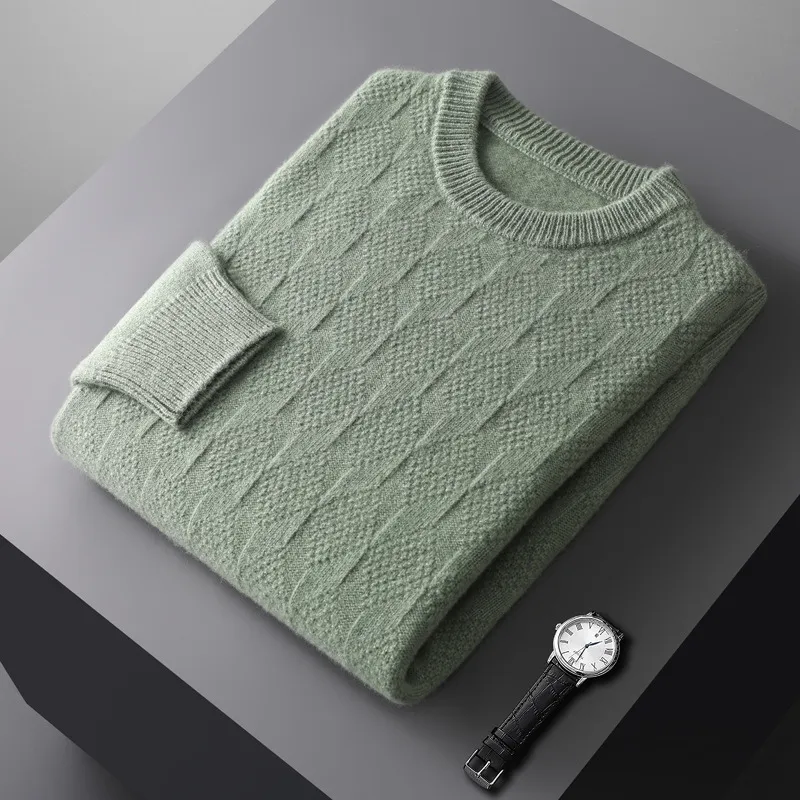 Franco Bianchi Jacquard Cashmere Sweater