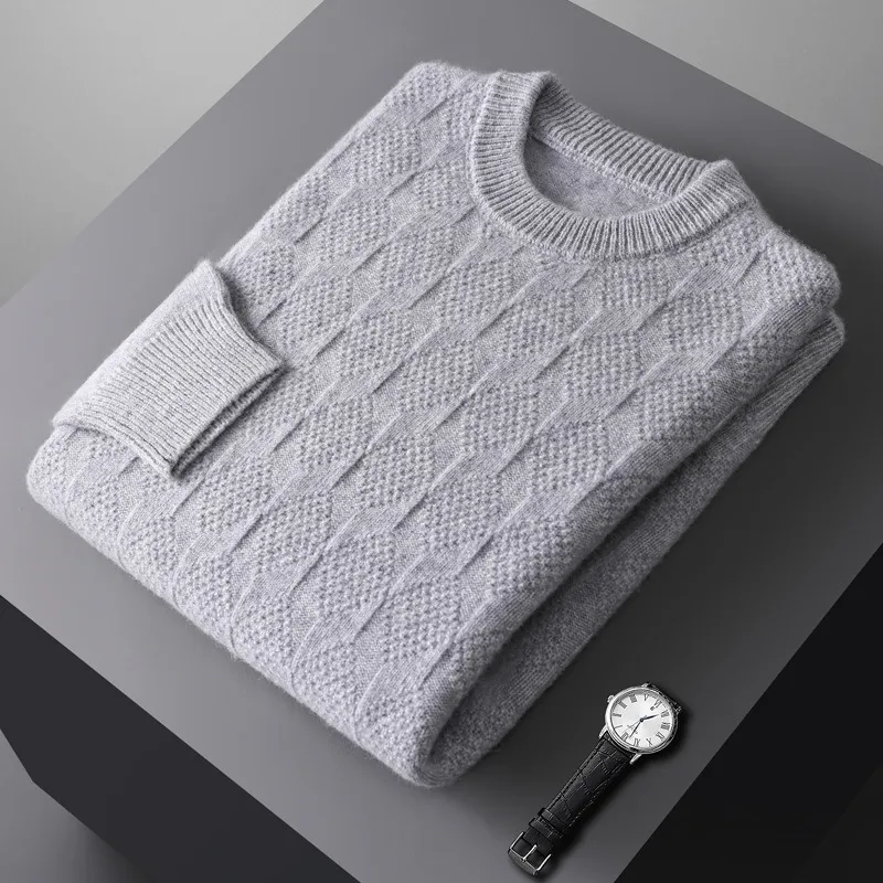 Franco Bianchi Jacquard Cashmere Sweater