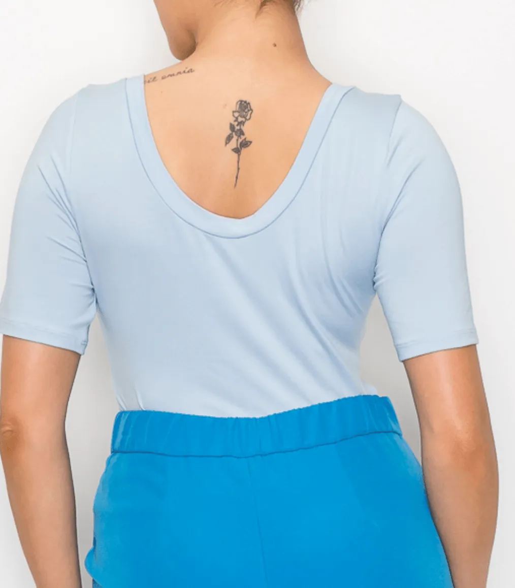 Haute Monde Double Layer U Neck HMT56629