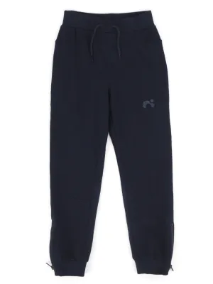 Kids Boy's Brand Logo Printed Joggers,Navy