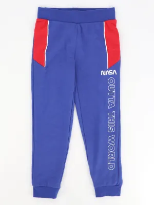 Kids Boy's Printed Joggers,Blue/Red