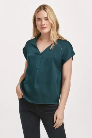 KRISTEN V-NECK BLOUSE