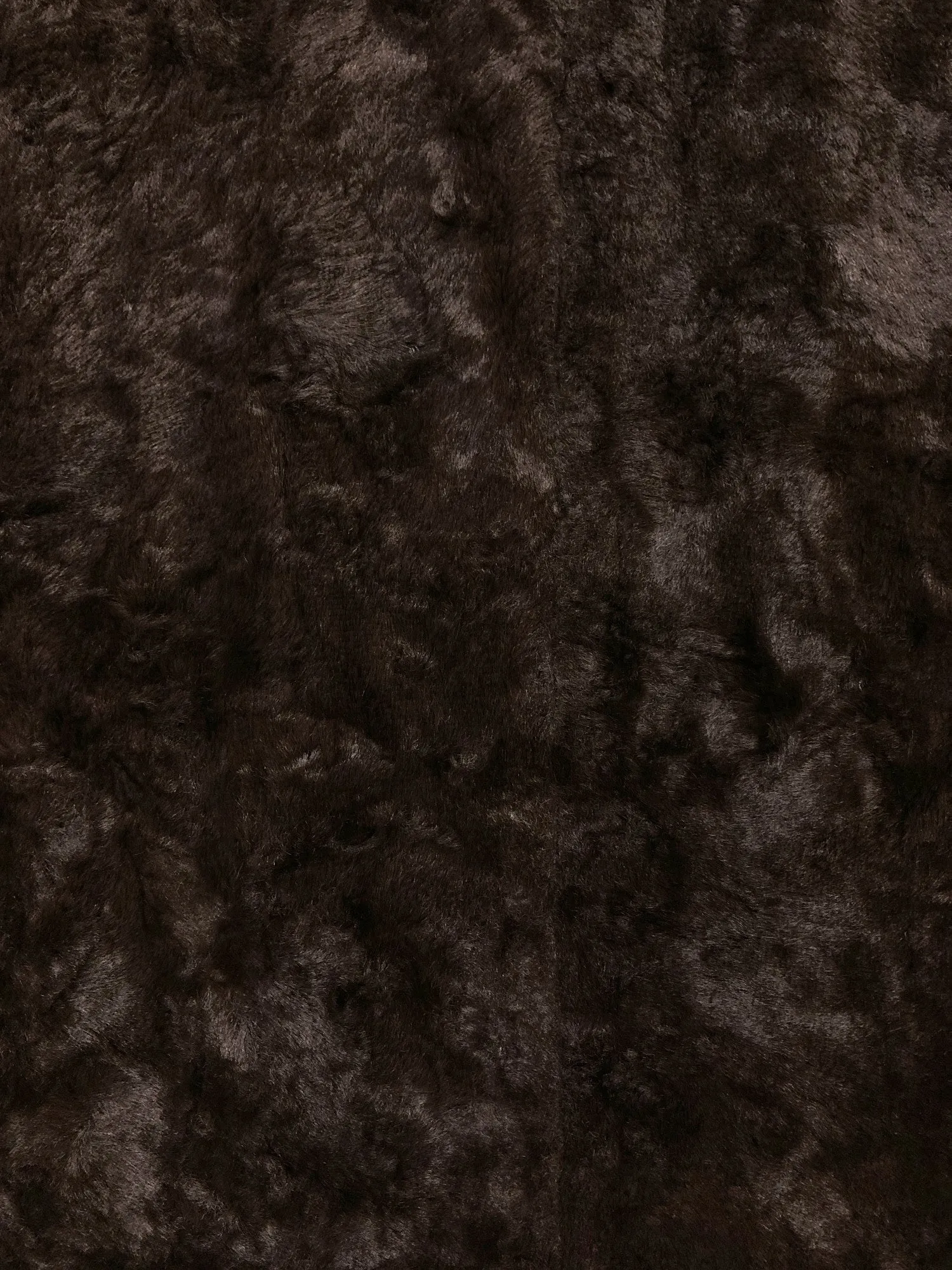 Limi Feu brown rayon faux fur trench coat