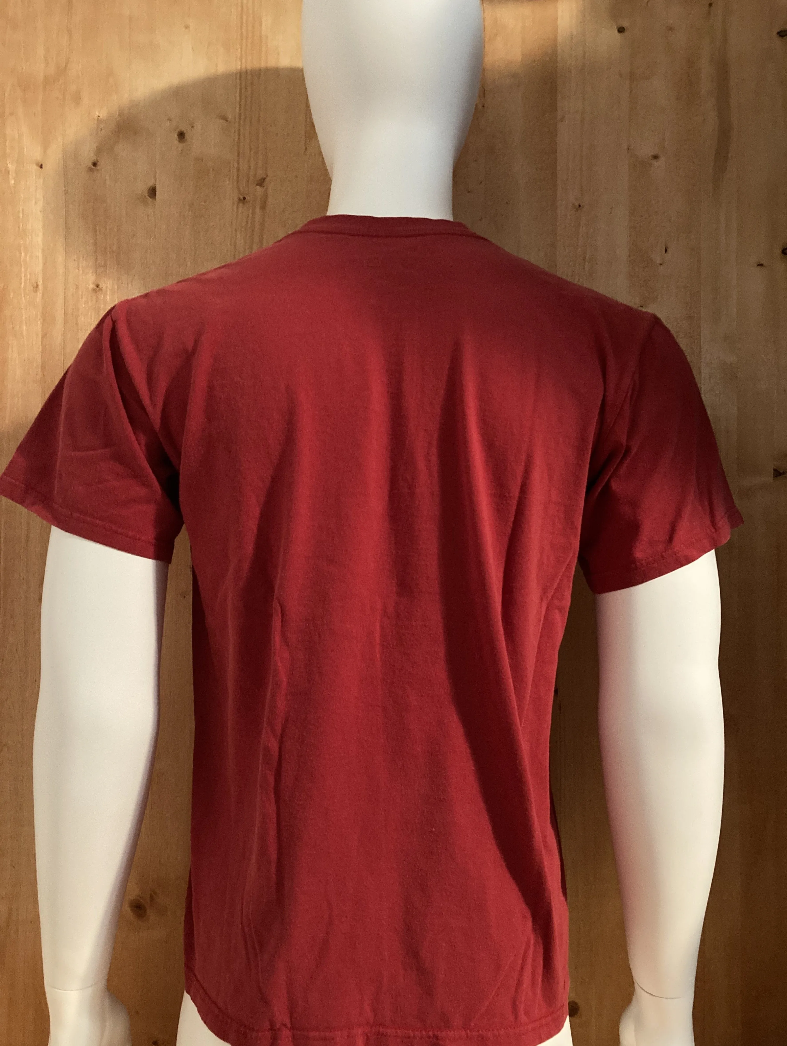 NIKE "SWOOSH" LOOSE FIT Graphic Print Adult S Small SM Red T-Shirt Tee Shirt