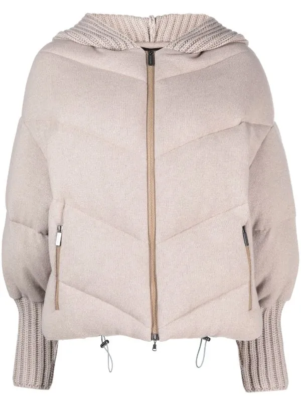 quilted puffer jacket