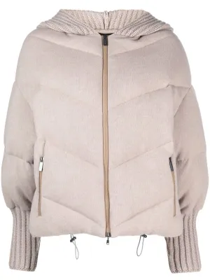 quilted puffer jacket