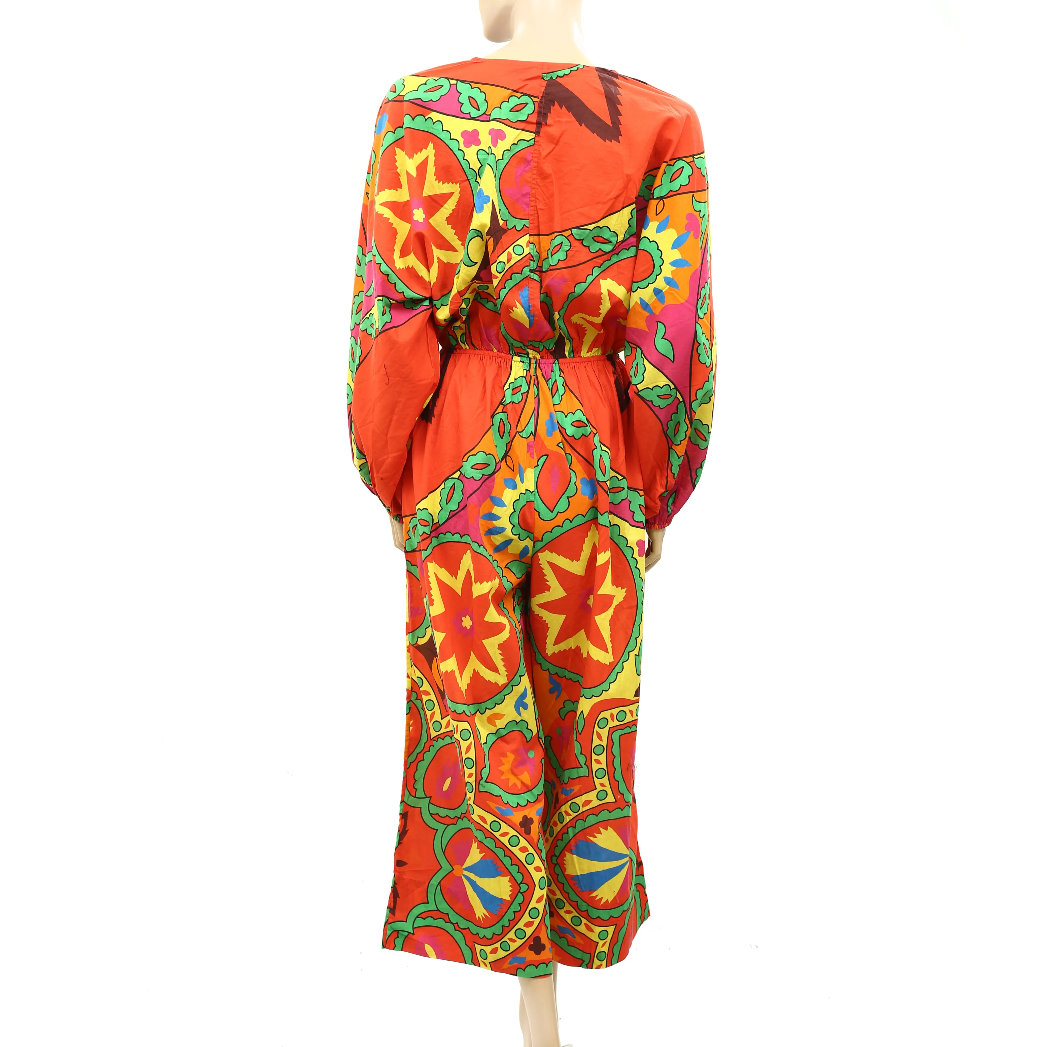 Rhode Resort Blake Printed Wide Leg Jumpsuit Dress