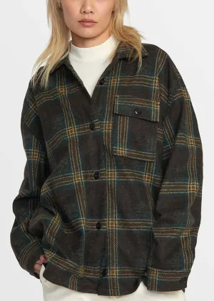 RVCA Women's Polar Birdie Interlock Shacket