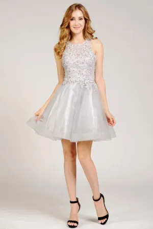 Short homecoming and formal dress  poly #8074