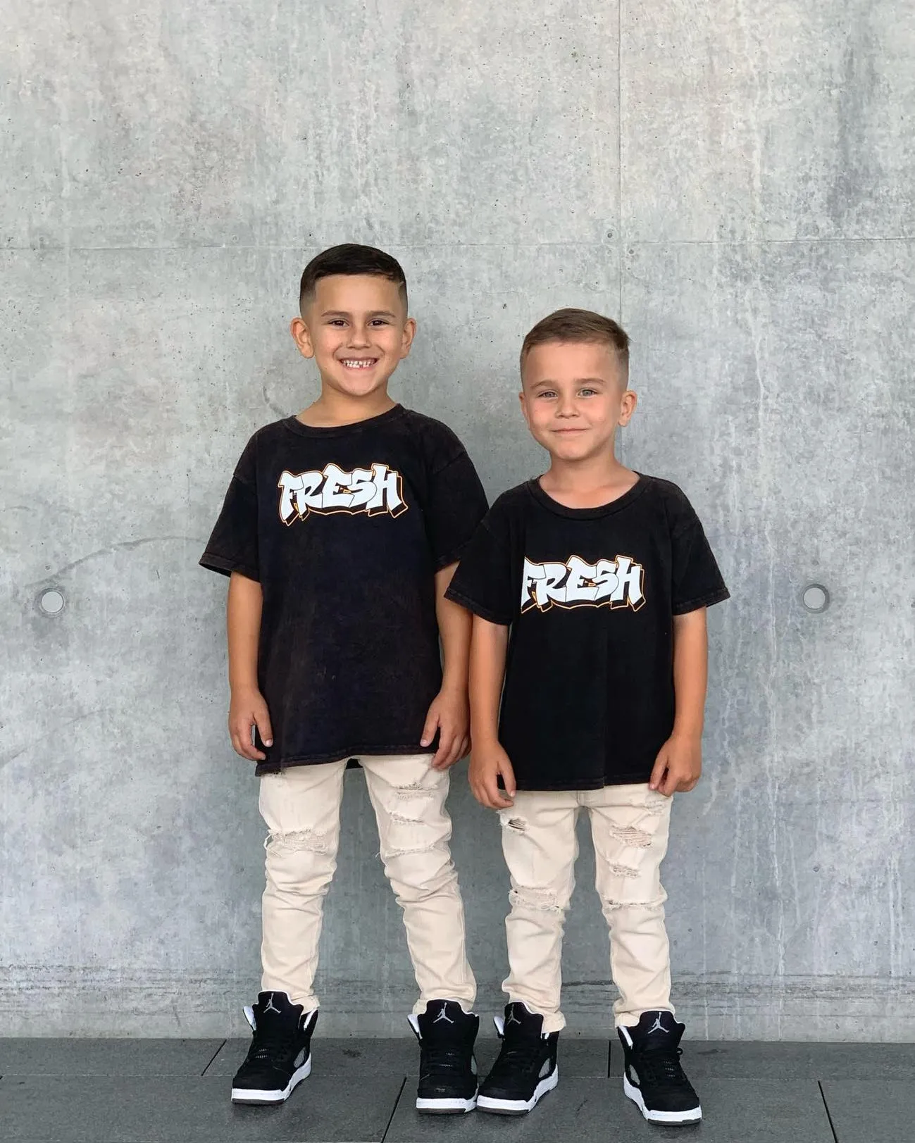 Shortie Kids' Fresh T-Shirt Black
