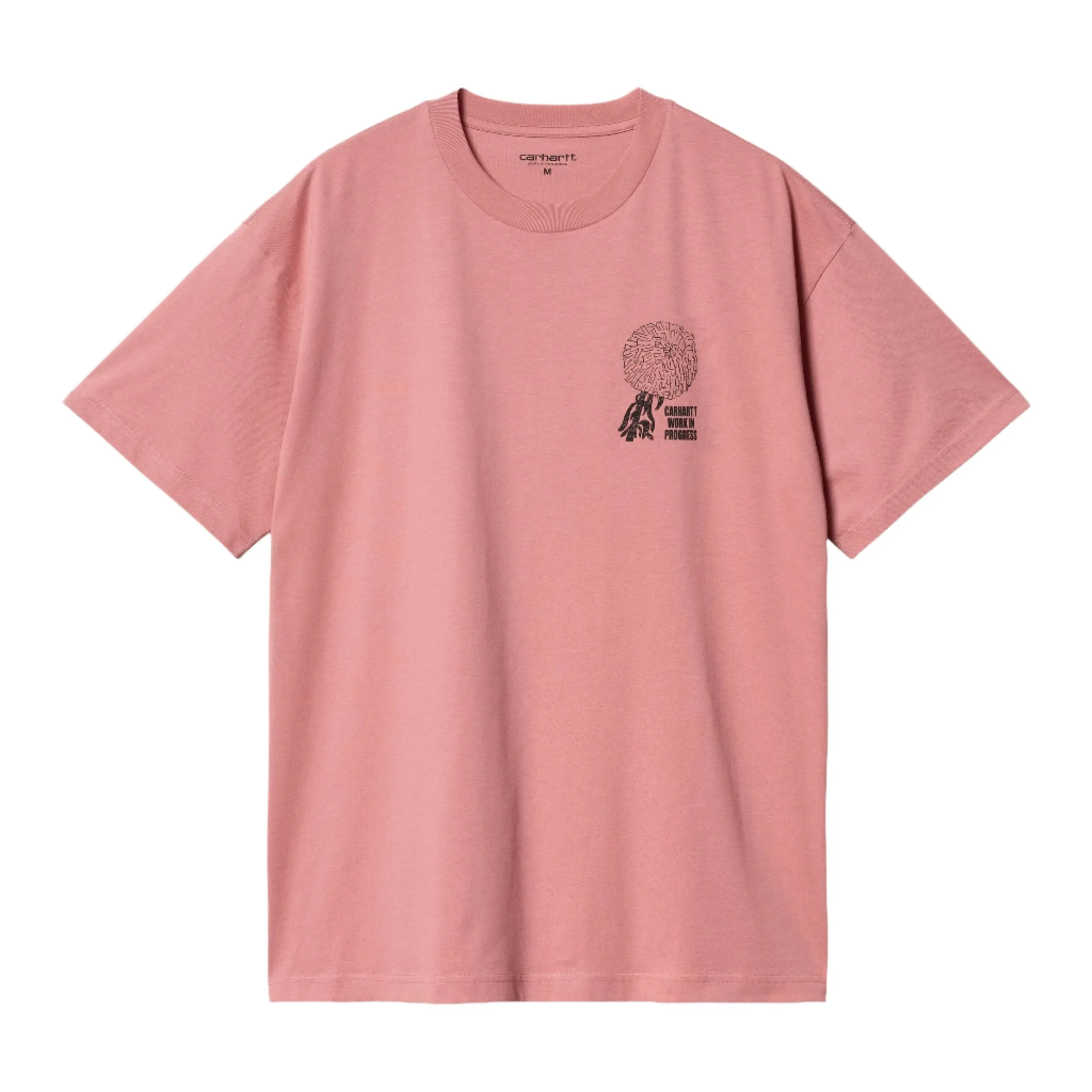 S/S Chrysanthemum T-Shirt / CARHARTT WIP /  DUSTY ROSE