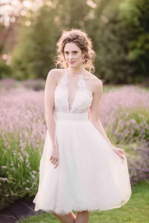 Tea Length Wedding Dress (#Alice )