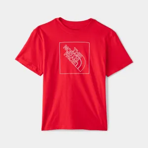 The North Face Junior Boys' Graphic T-Shirt / TNF Red