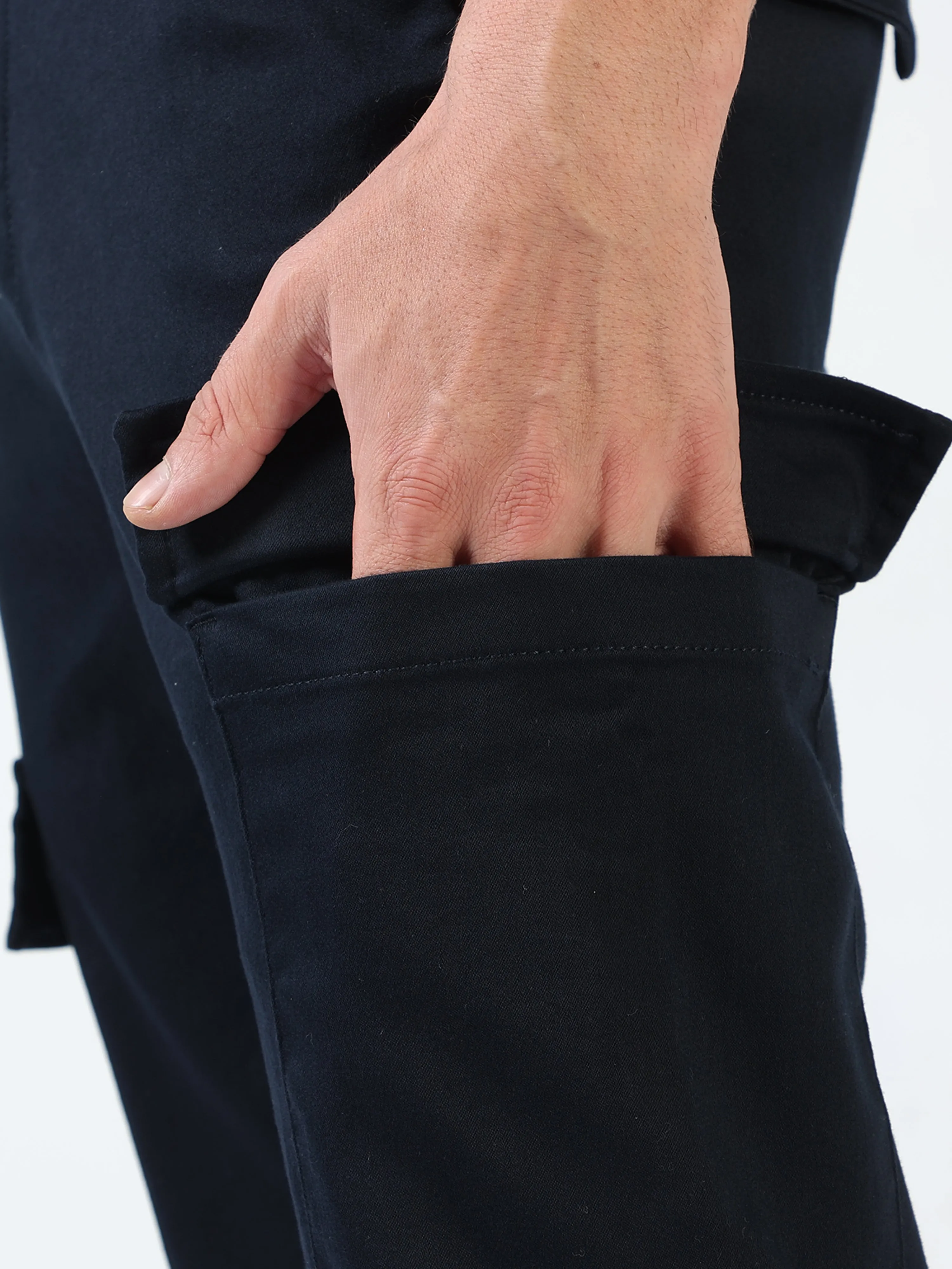 Utility Stretch Navy Jogger