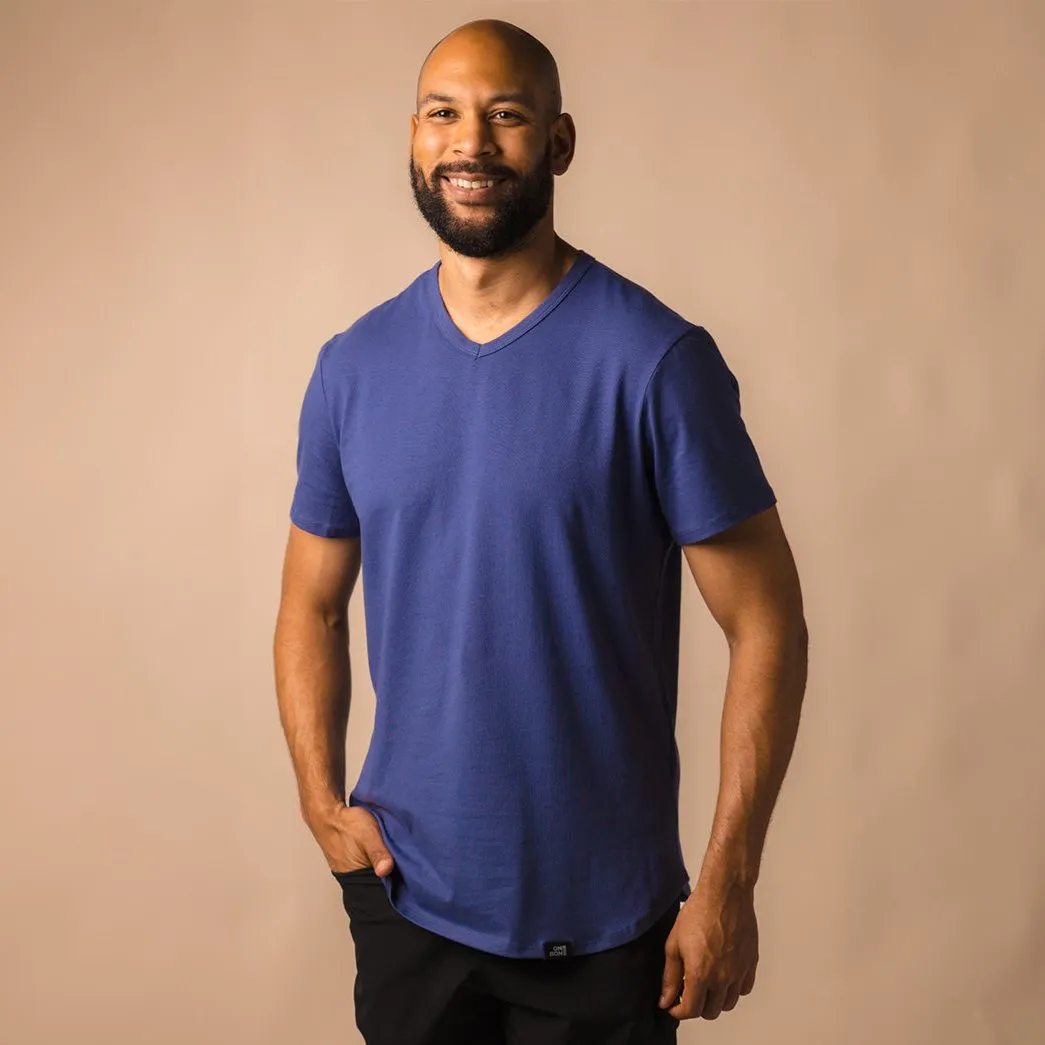 V-Neck - Twilight Blue