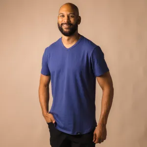 V-Neck - Twilight Blue