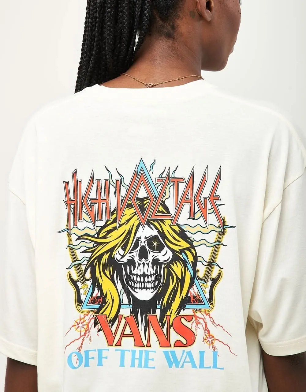Vans High Voltage T-Shirt - Antique White