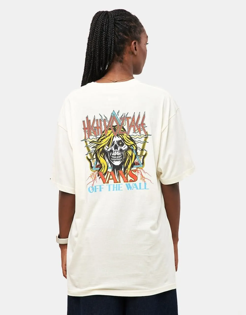 Vans High Voltage T-Shirt - Antique White