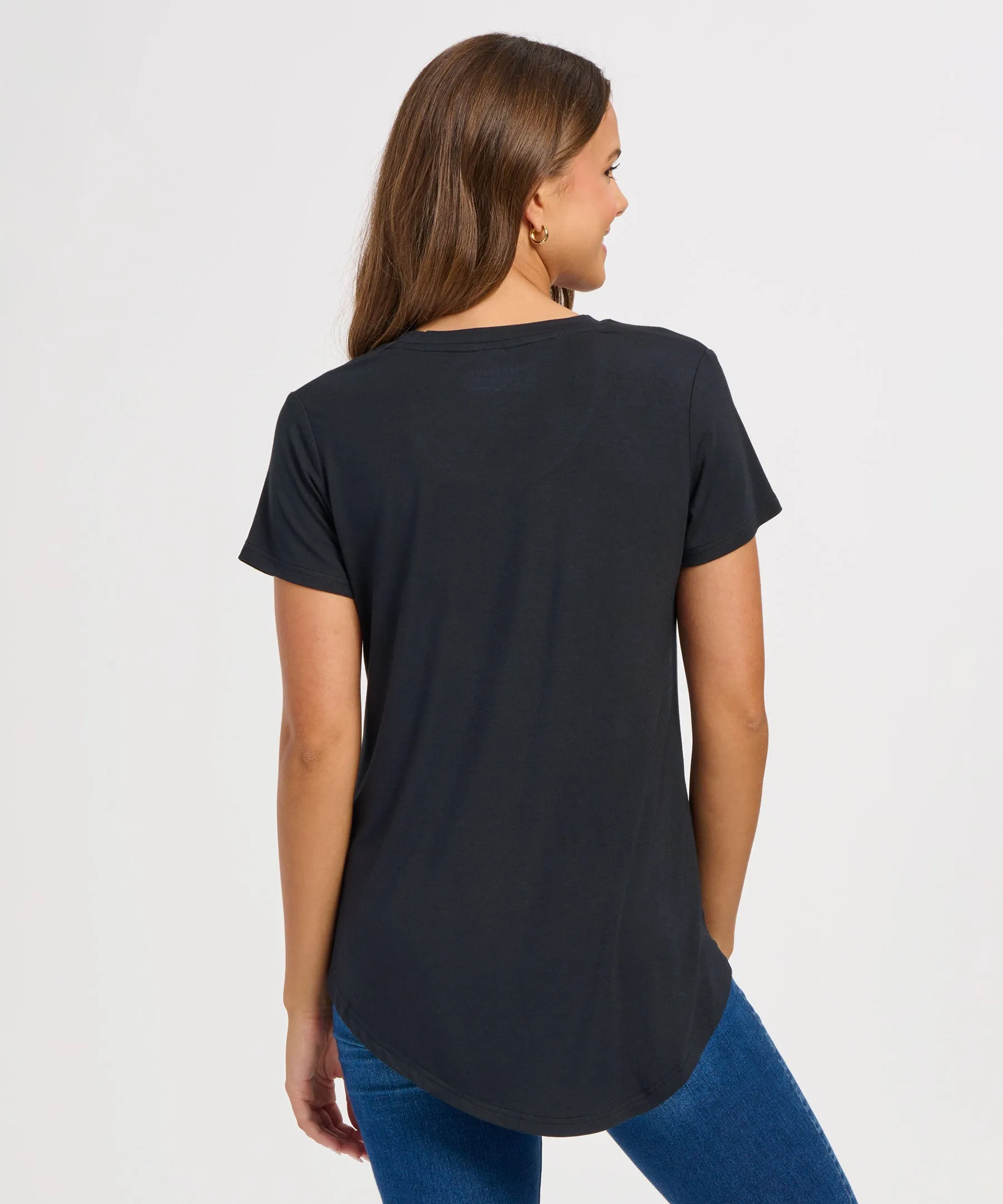 Women's Bamboo Scoop Neck Tee