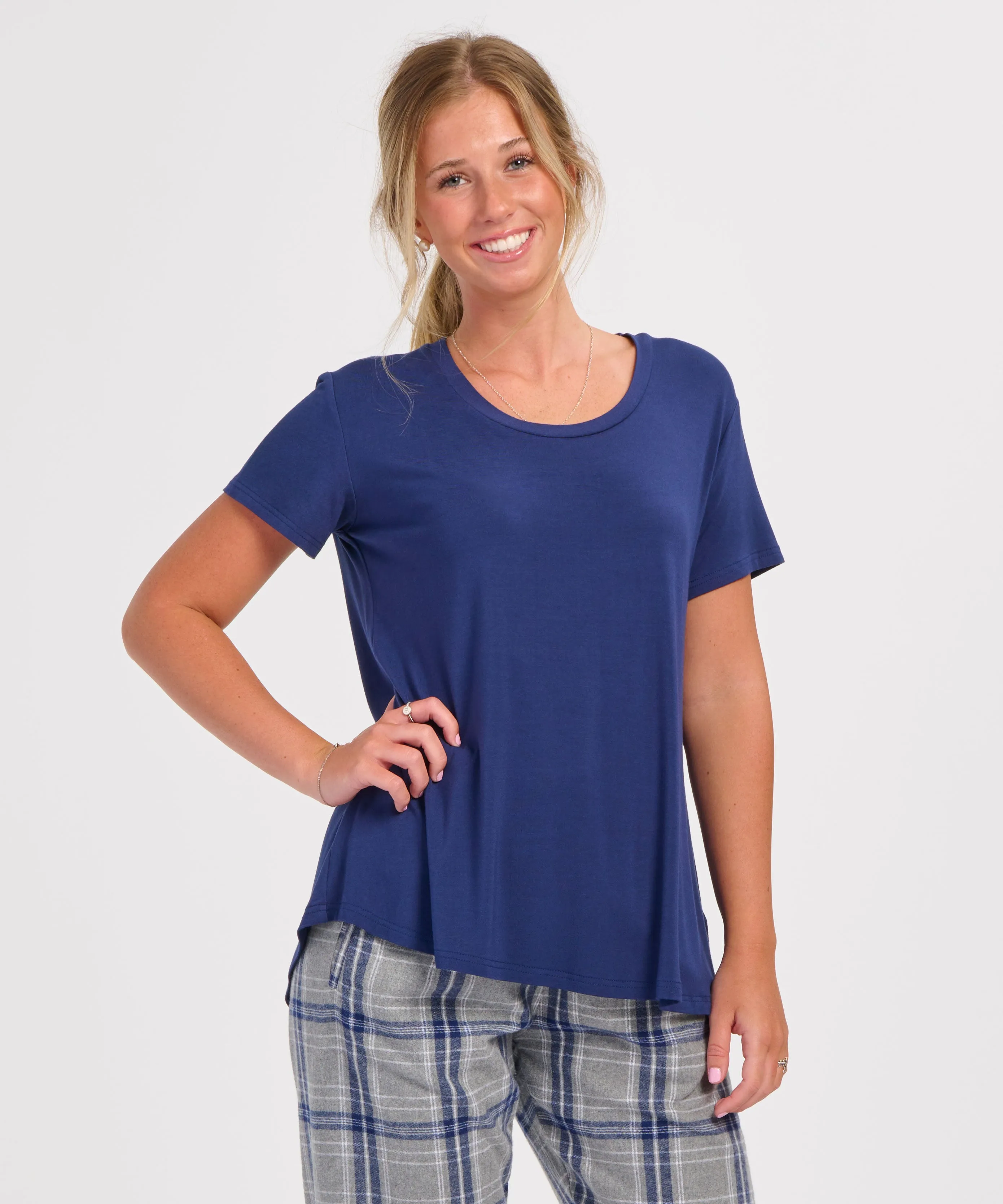 Women's Bamboo Scoop Neck Tee